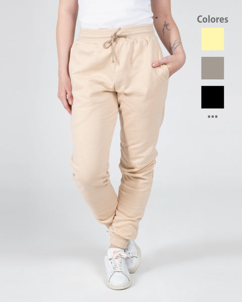 Jogger En Algodón Perchado Unisex  Ref: 092
