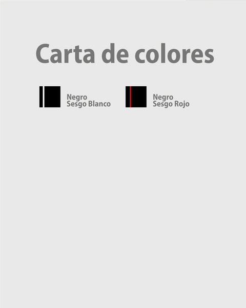 Chaqueta Para Chef En Antifluido Unisex Negra Sesgo Blanco o Rojo Ref: 011