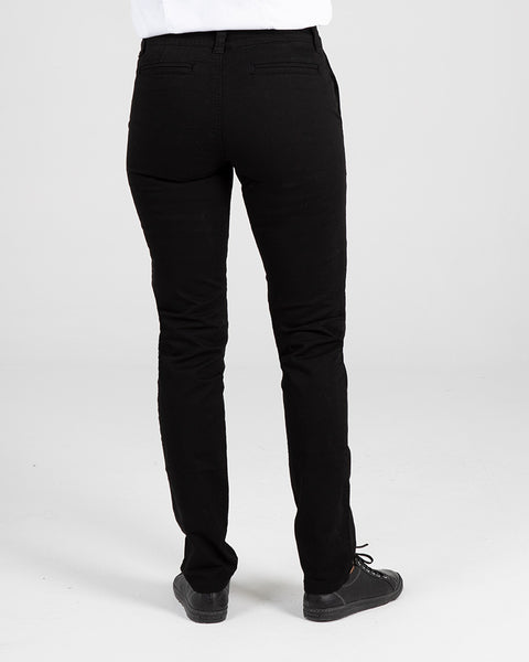 Pantalón En Dril Para Mujer Negro