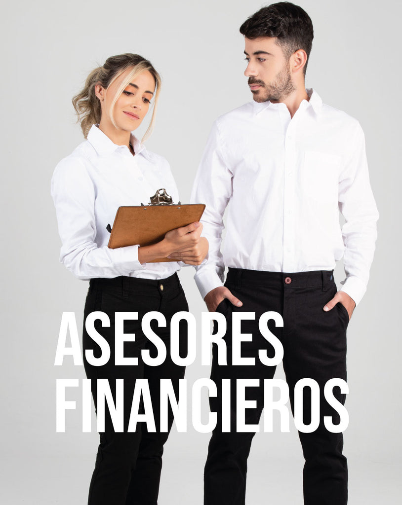 Uniformes para asesores expertos en banca y seguros