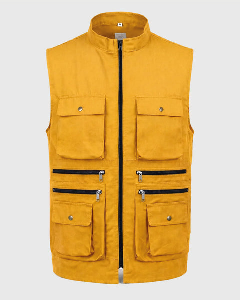 Chaleco Periodista En Dril Unisex 11 Colores Ref: 136