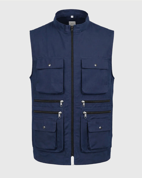 Chaleco Periodista En Dril Unisex 11 Colores Ref: 136