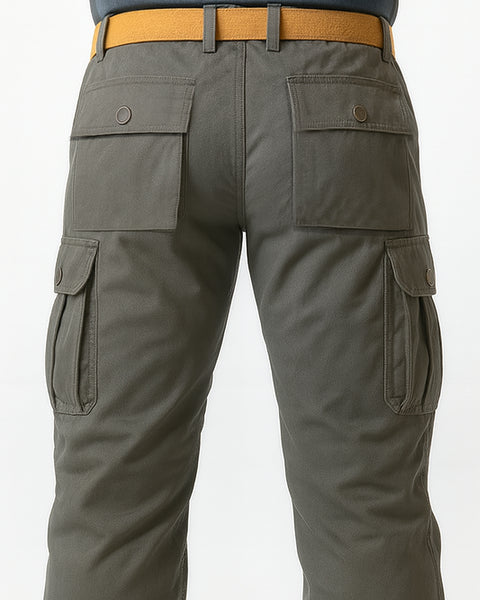 Pantalón Cargo En Dril Nacional Para Hombre 3 Colores Ref: 120