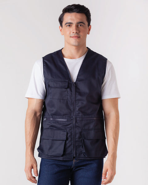 Chaleco En Dril Unisex 4 Colores Ref: 042