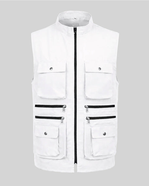 Chaleco Periodista En Dril Unisex 11 Colores Ref: 136