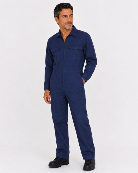 Overol Manga Larga Unisex en Dril Colores Surtidos Ref:124