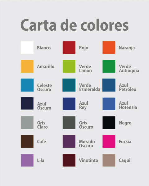 Sudadera En Antifluido Unisex 21 Colores Ref: 014