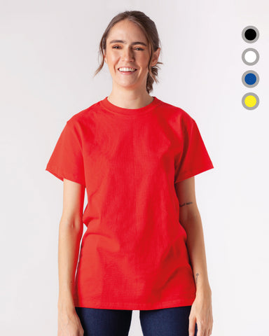 Camiseta Cuello Redondo Unisex 10 Colores Ref: 052