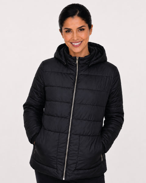 Chaqueta Acolchada Capota Removible Unisex Ref: 119