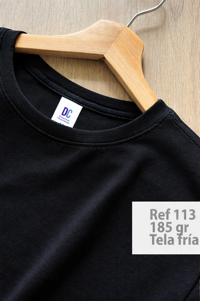 Camiseta Tela Fría 185 gr Unisex Colores Surtidos Ref: 113