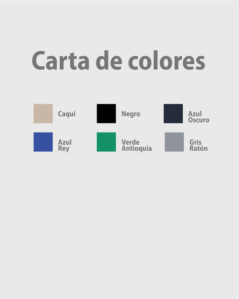 Camisa En Dril Trabajo Pesado Para Hombre 6 Colores Ref: 103