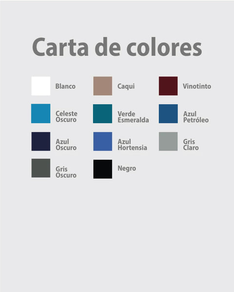 Conjunto En Antifluido Camisa Cuello V Y Sudadera Unisex 11 Colores  Ref: 065