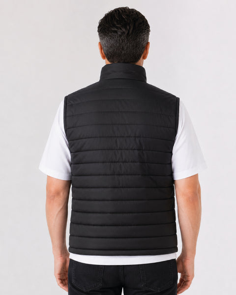 Chaleco Acolchado Unisex Negro Ref: 126