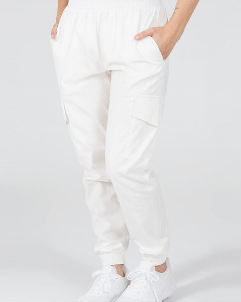 Jogger En Antifluido Unisex Negro o Blanco Ref: 093