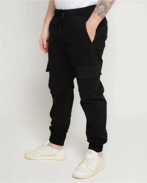 Jogger Tipo Cargo Unisex En Dril 4 Colores Ref: 107