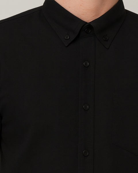 Camisa En Oxford Manga Corta Para Hombre 4 Colores Claro Ref: 049