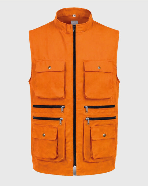 Chaleco Periodista En Dril Unisex 11 Colores Ref: 136