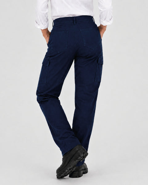 Pantalón Cargo En Dril Nacional Unisex 4 Colores Ref: 120