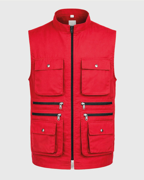 Chaleco Periodista En Dril Unisex 11 Colores Ref: 136