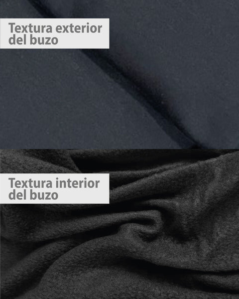 Buzo Con Capucha Ovejero Unisex 420gr Colores Surtidos Ref: 124