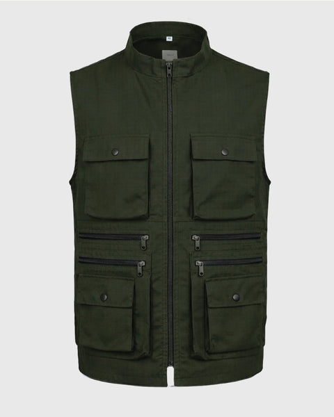Chaleco Periodista En Dril Unisex 11 Colores Ref: 136