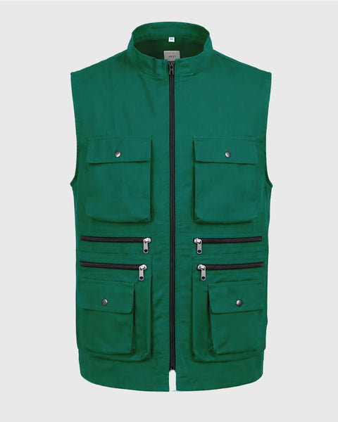 Chaleco Periodista En Dril Unisex 11 Colores Ref: 136