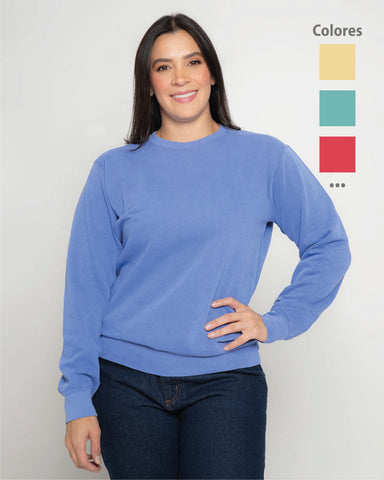 Buzo Cuello Redondo Vintage Unisex 13 Colores Ref: 110
