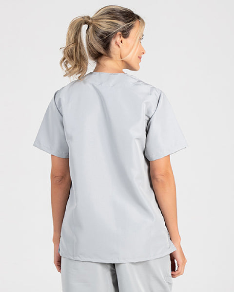 Camisa En Antifluido Cuello V Unisex 11 Colores Ref: 009
