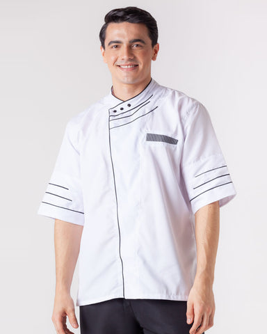 Chaqueta Para Chef Cortes En Antifluido Unisex