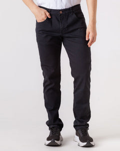 Jean Negro Corporativo Stretch Para Hombre